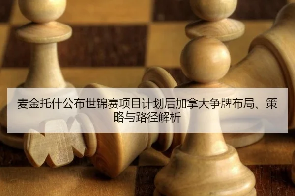 麦金托什公布世锦赛项目计划后加拿大争牌布局、策略与路径解析